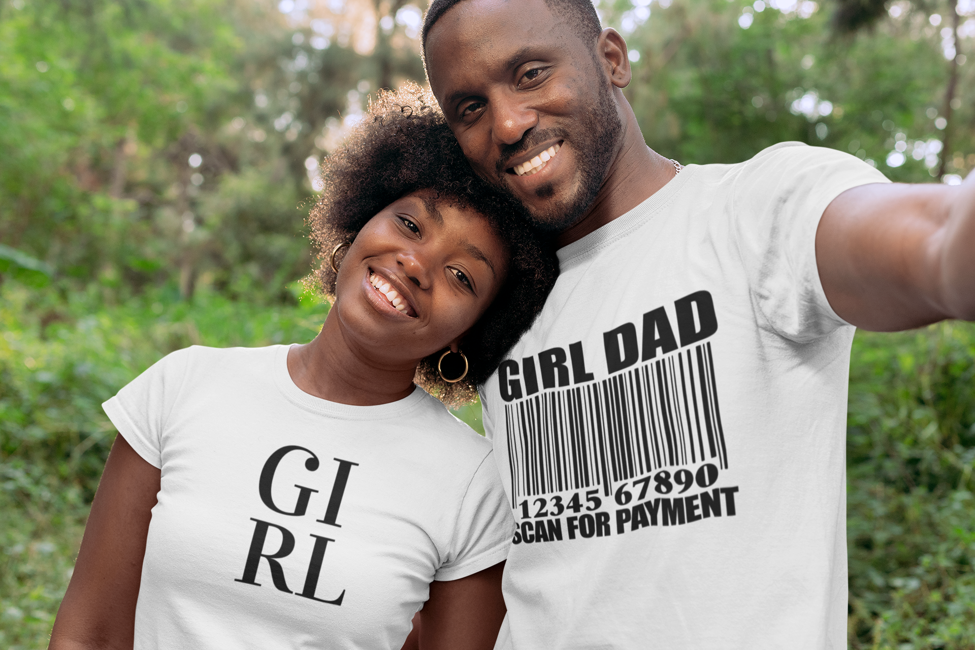 Girl Dad Graphic T-Shirt - Dad Tee