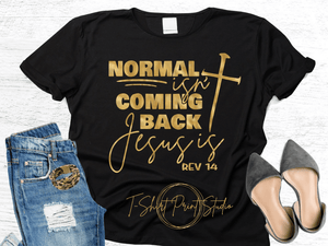 Normal Isn't Coming Back Jesus Is